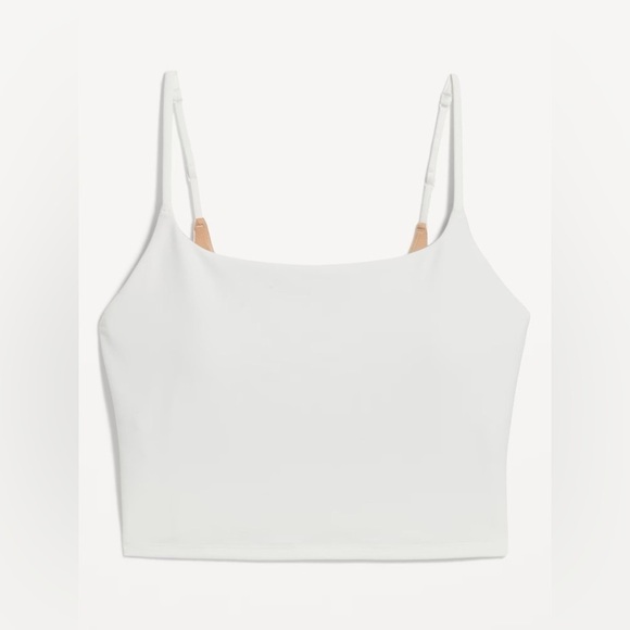 NWT! White Light Support Strappy PowerSoft Longline Sports Bra - Size XL 🤎 - Picture 5 of 6